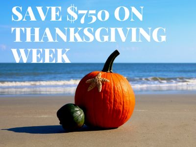 Image for Save $750 on Thanksgiving Week